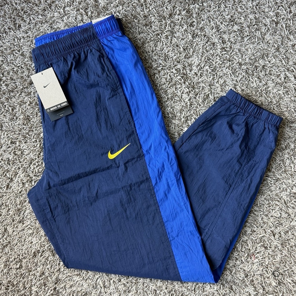 Nike Total 90 Repel Soccer Track Pants Mens Size Large Navy/Royal/Lightning NEW